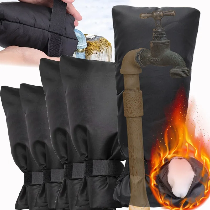 

1/3pcs Winter Outdoor Faucet Cover Thickened Cloth Antifreeze Faucet Cover with High-density Cotton Kitchen Hose Tap Protector