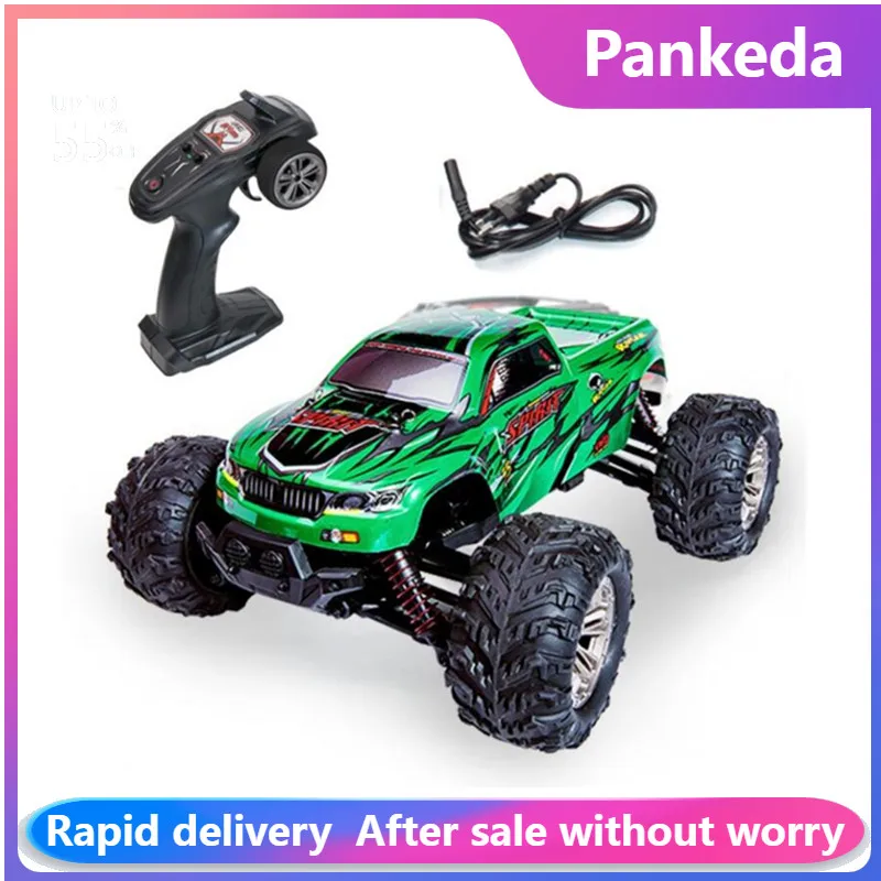 

1:16 35km/h brushy RC Car With LED Light 4WD Remote Control Cars High Speed Drift Monster Off Road Truck Birthday present Toy