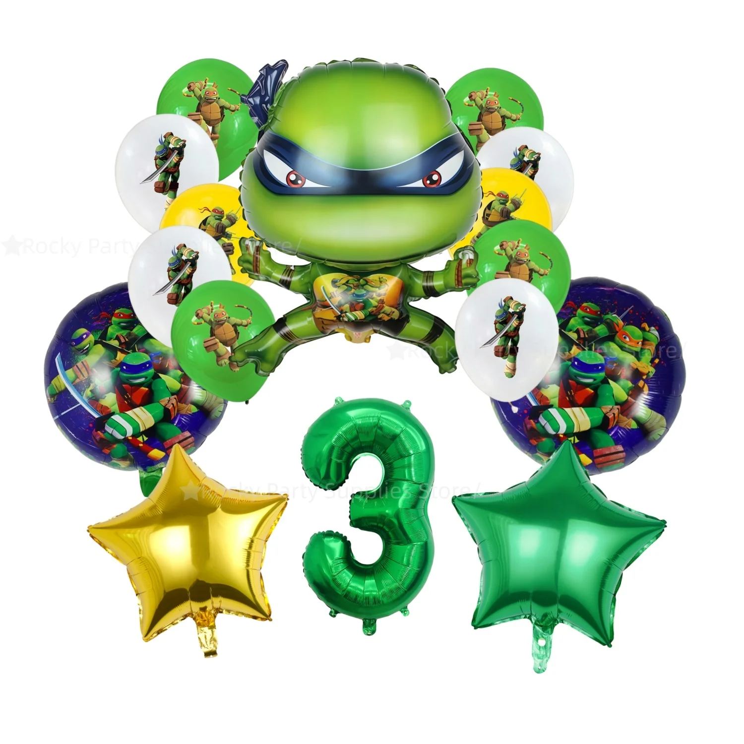 Turtle Theme Birthday Party Supplies Tableware Set Cup Tablecloth Flag Balloon Cake Topper Kids Birthday Baby Shower Decor