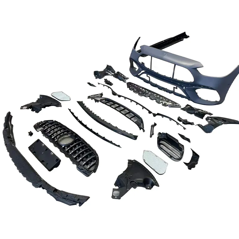 Style Body Kit for Mercedes C-Class W206 C63 AMG , Front Bumper, Rear Lip, Exhaust Tips, Full Set
