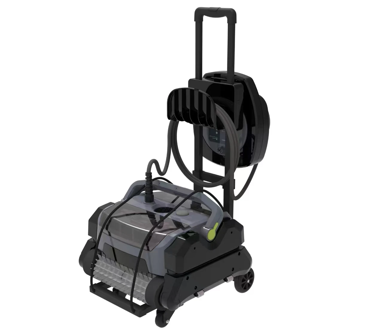 

Wireless fully automatic intelligent wall climbing pool cleaning robot suitable for swimming pools