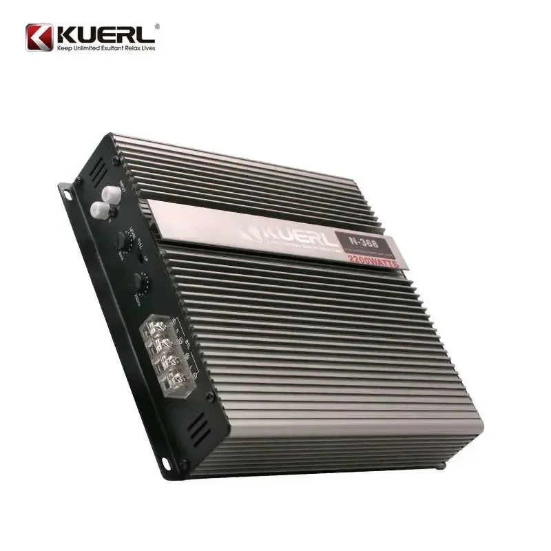 Durable Two-channel Car Power Amplifier N-368 Car Audio Modified 2 * 70W Two-way Car Power Amplifier