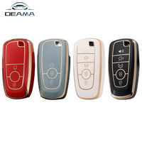 TPU 2 3 4 5 Buttons Car Key Case Cover for Ford Explorer Mustang Fusion Escape F150 F250 F350 F450 F550 Ford Raptor 2020 2021