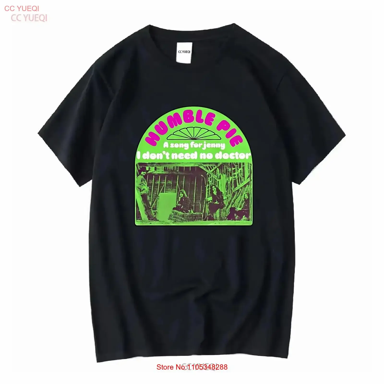 Humble Pie I Don't Need No Doctor T Shirt S M L XL 2XL 3XL vintage Washed graphic Stylish Comfortable homme Casual Soft
