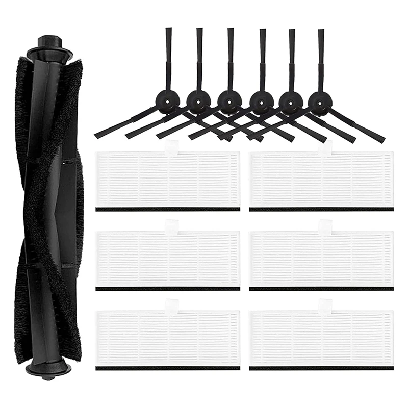 قطع غيار مكنسة كهربائية روبوت Proscenic ، M7MAX ، ملحقات M8 ، مجموعة واحدة