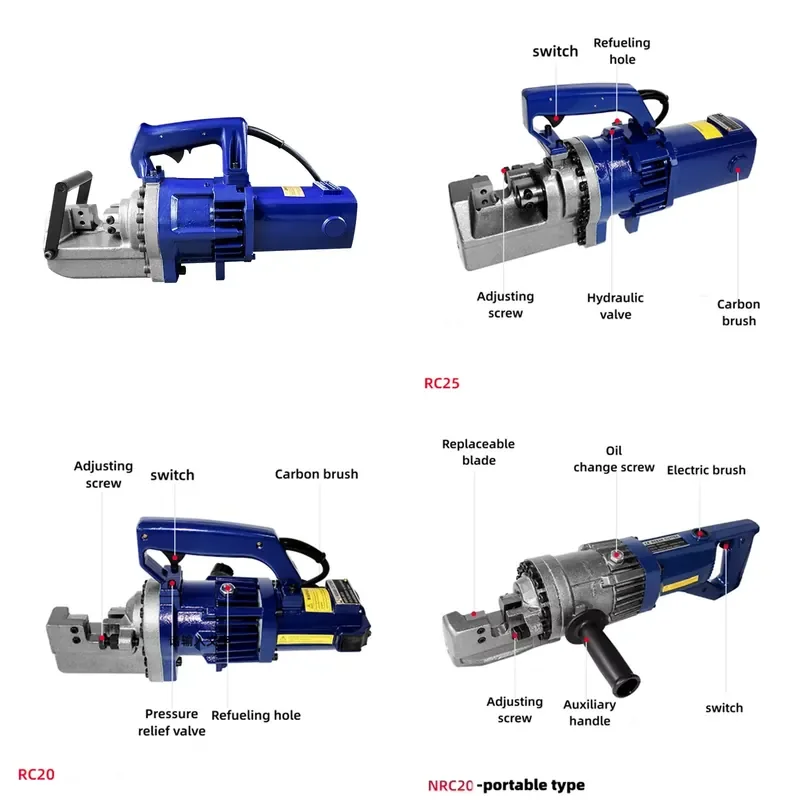 Reliable and durable steel bar cutting machine RC32 produced in China