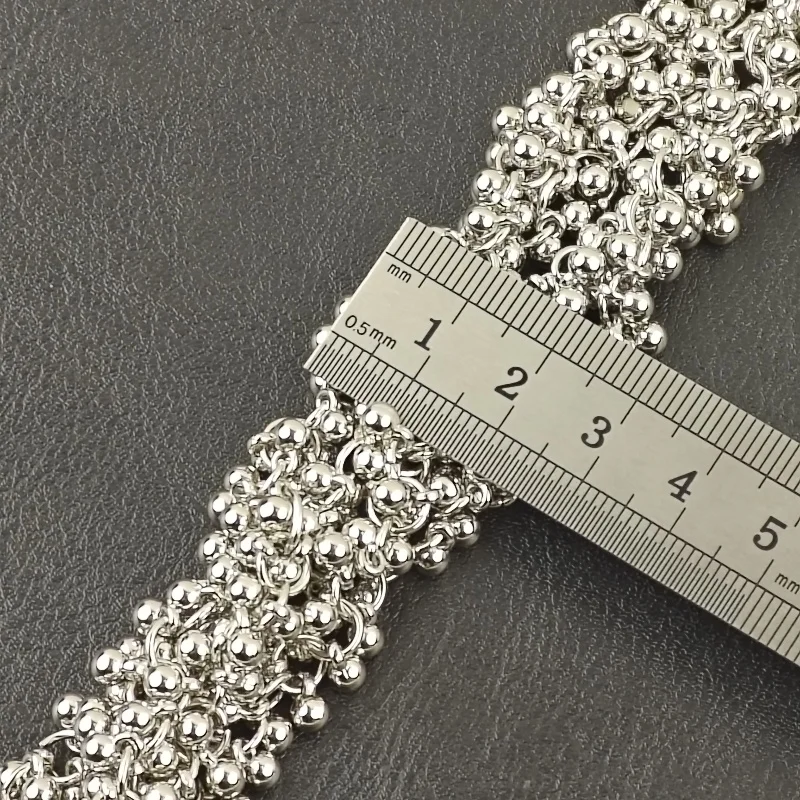 Original Rhinestone Knot Pendant Punk Pants Chain Fashionable Men And Women One\'s Waist Light Luxury Accessories Hip Hop Jewelry