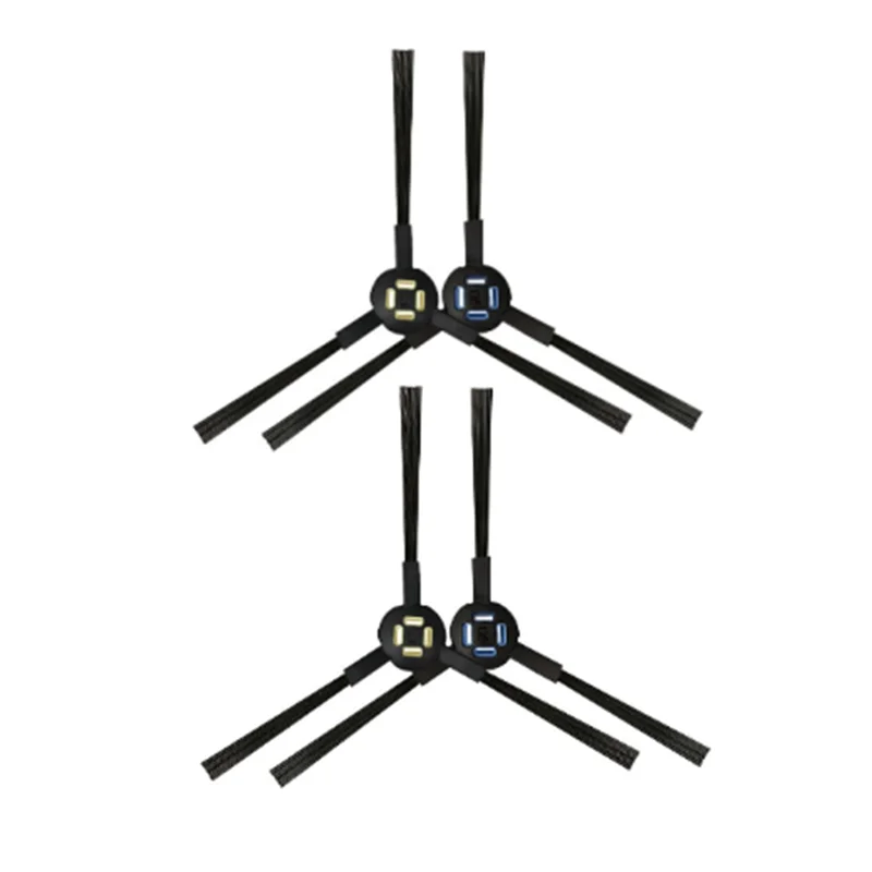 4 Stuks Vervangende Onderdelen Voor Ilife V8S X750 A7 X800 X785 V80 A9S Robotstofzuiger Zijborstel