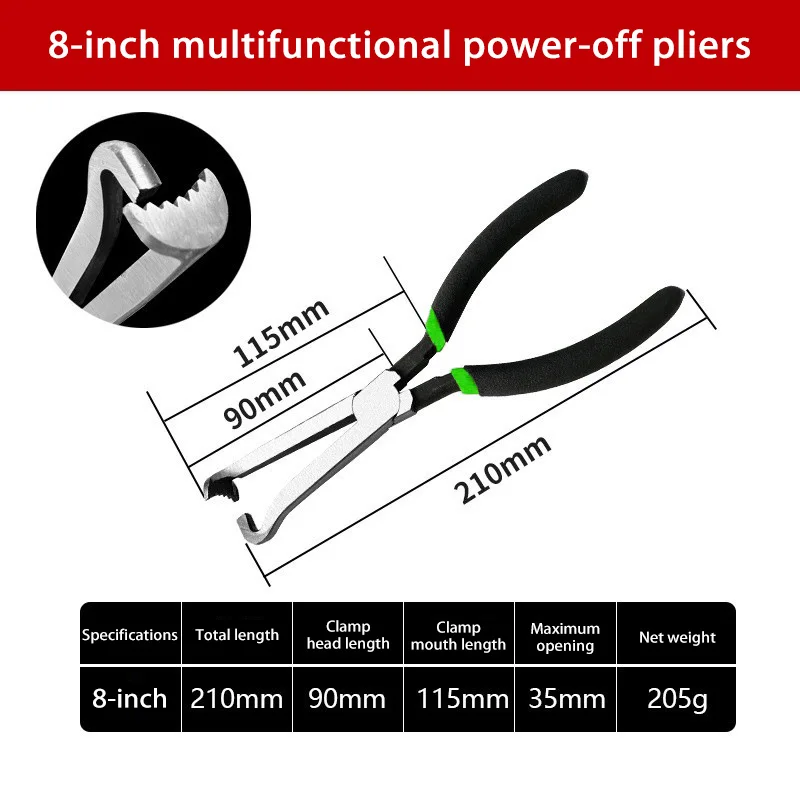 

Многоцелевые плоскогубцы для отрывания и отключения проводов, автомобильные плоскогубцы для выключателя линии, плоскогубцы для отключения проводов, автомобильные аксессуары