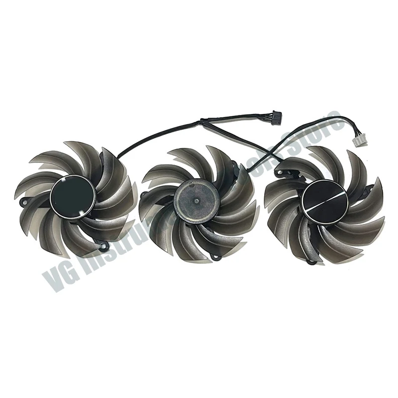 NEUER 83MM Lüfter für RTX 3060TI 3070 3080 GPU, Kompatibel mit PALIT RTX 3060TI 3070 3080 3080TI 3090 GamingPro Grafikkarten-Kühler – Detail 3