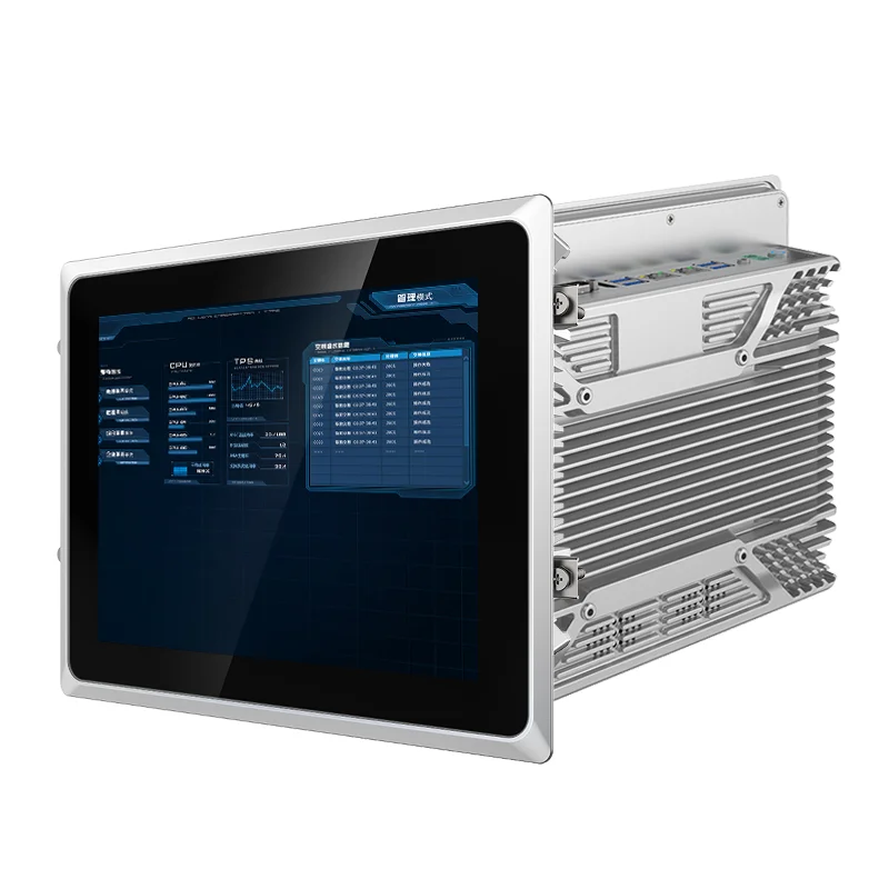 

10.4'' Inch J6412 N5095 Quad Core All-In-One Industrial Panel PC With 4 USB Supports WiFi 4G