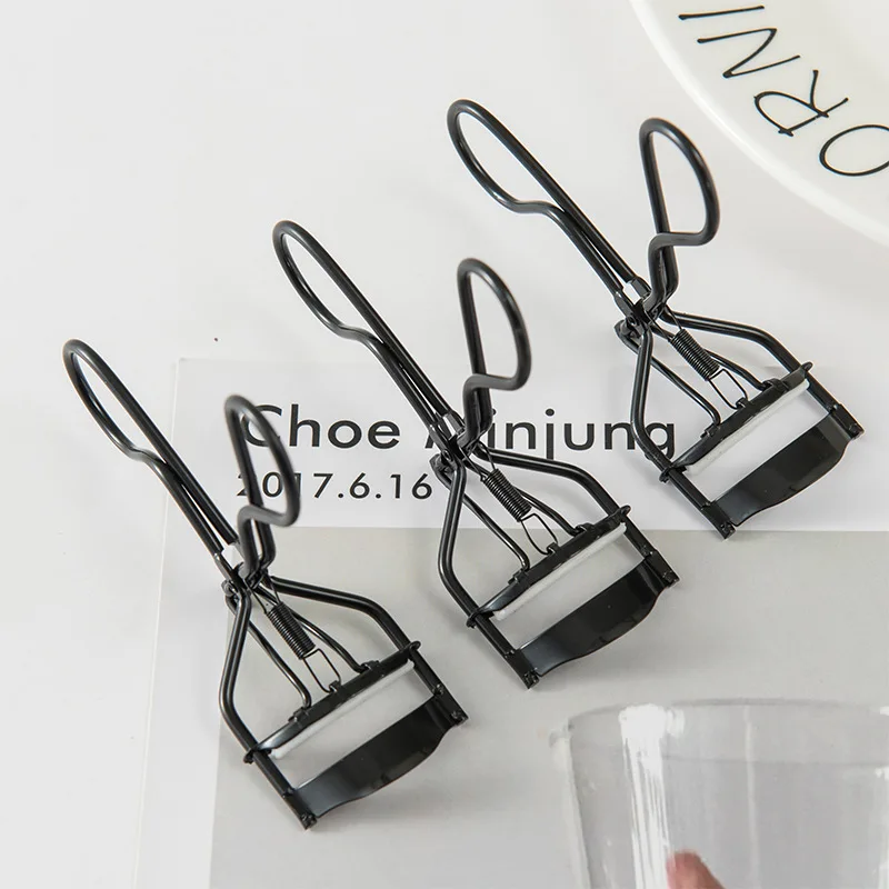 Stainless Steel Eyelash Curler Black Ultra Wide Angle Lasting Set Eyelash Set Simple and Easy To Use Eyelash Tools