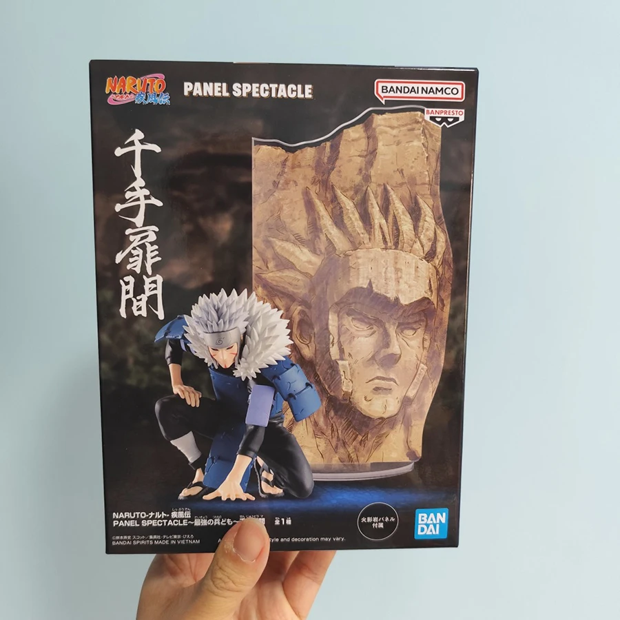 Banpresto Naruto Shippuden Anime Figurines แผง Spectacle Senju Tobirama PVC ตัวเลขการกระทํา Figures ของเล่นสะสม