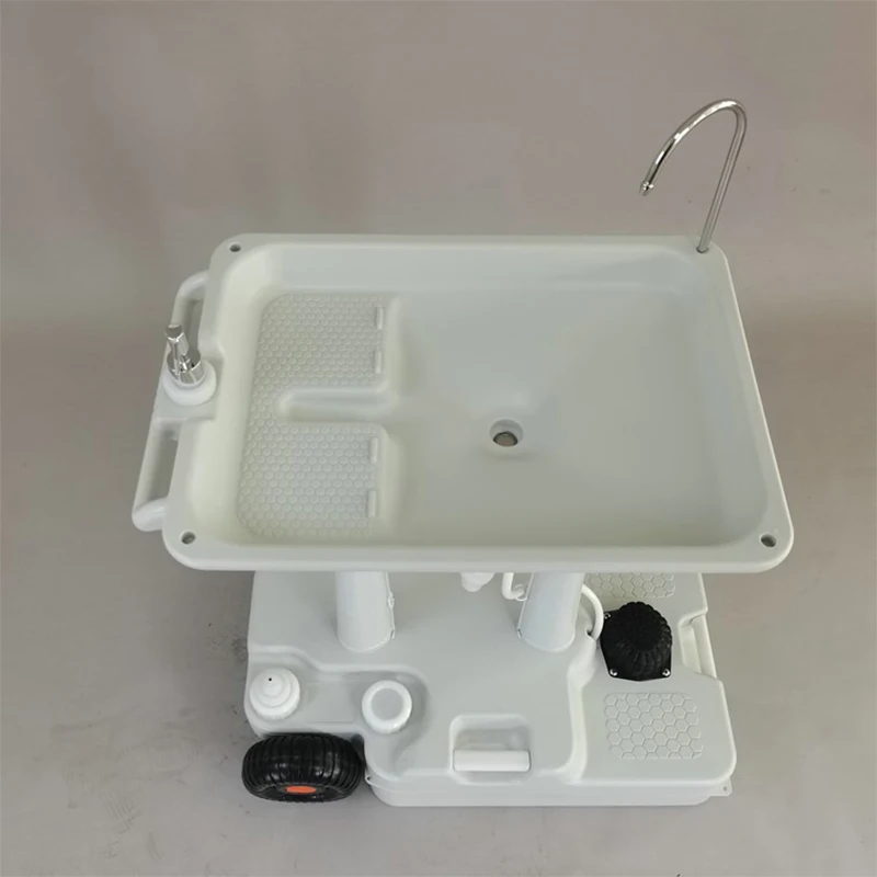 30L Wheeled mobile hand washing station Restaurant roadside stall outdoor mobile place portable sanitary equipment