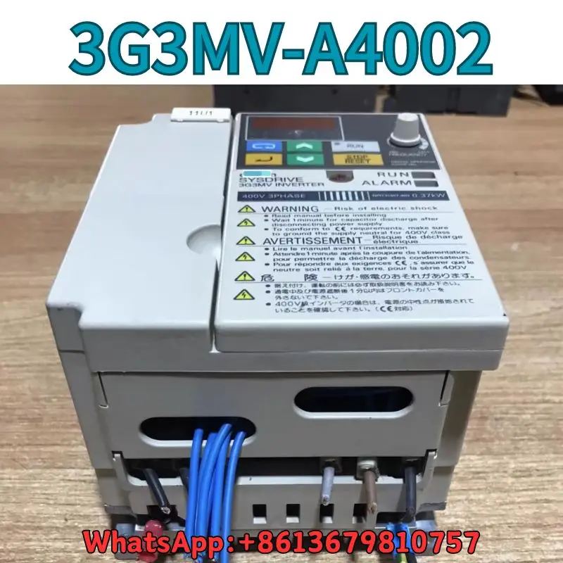 

Used 3G3MV-A4002 frequency converter test OK Fast Shipping