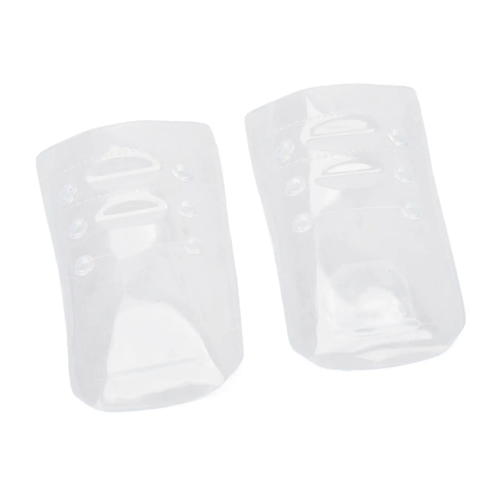 1 Pair High Transparent Barber Shoe Covers - Odorless Hair Stylist Footwear for Hair Salon & Hairdressing