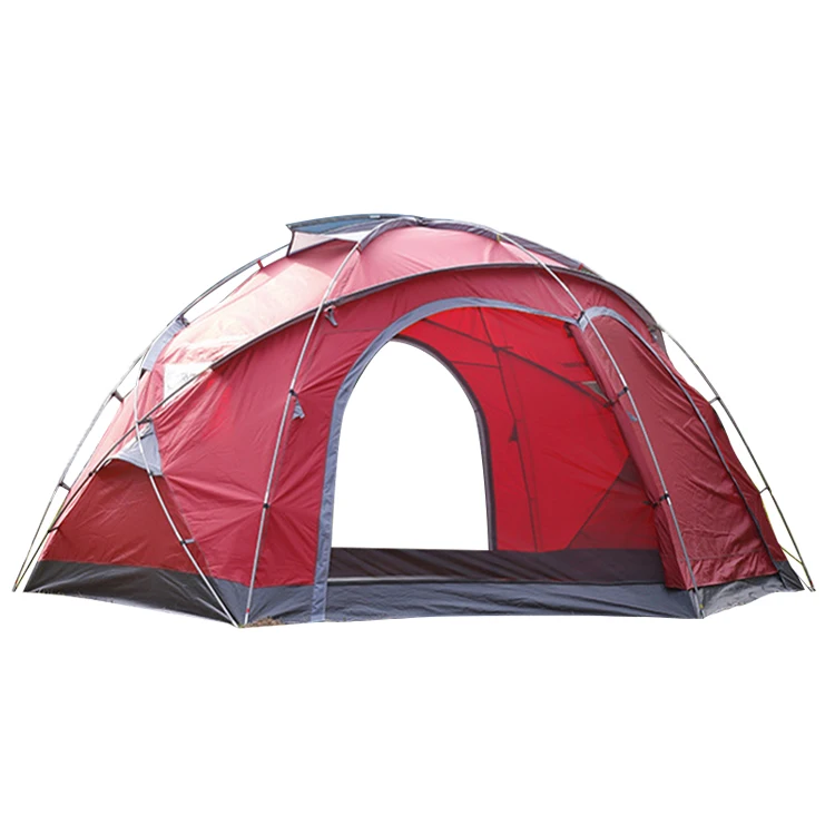 

Factory Direct Sale Super Big 8-10 Person Tent Double Layers Oxford Waterproof Dome Tent For Camping Waterproof Camping Tents