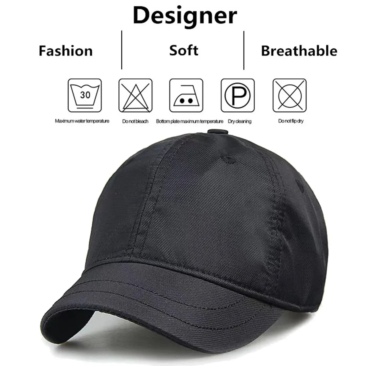 유니섹스 솔리드 컬러 빠른 건조 야구 모자 봄과 가을 야외 캐주얼 모자 선 스크린 모자 스포츠 모자