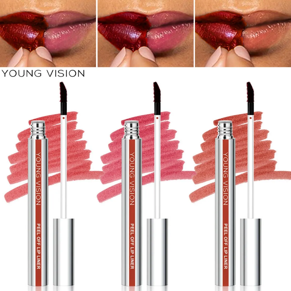 YOUNG VISION Peel-off Lip Tint Matte Long Lasting Lip Liner Pencil