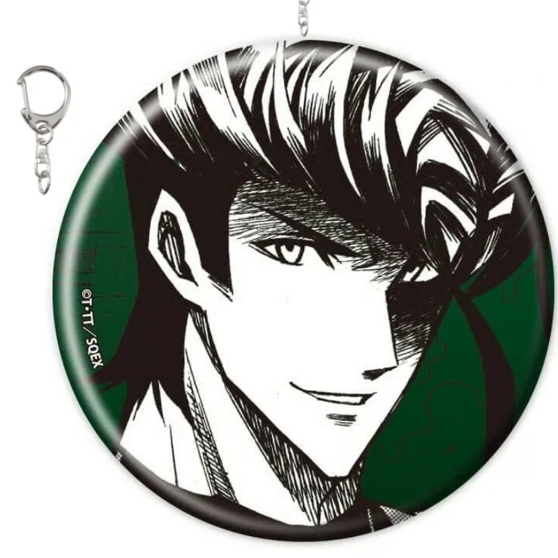 Festivals Gifts Anime Akame ga Kill! Circle Acrylic Keychain Bag Pendant 6CM Akame,Tatsumi,Leone,Mine Student Schoolbag Keychain