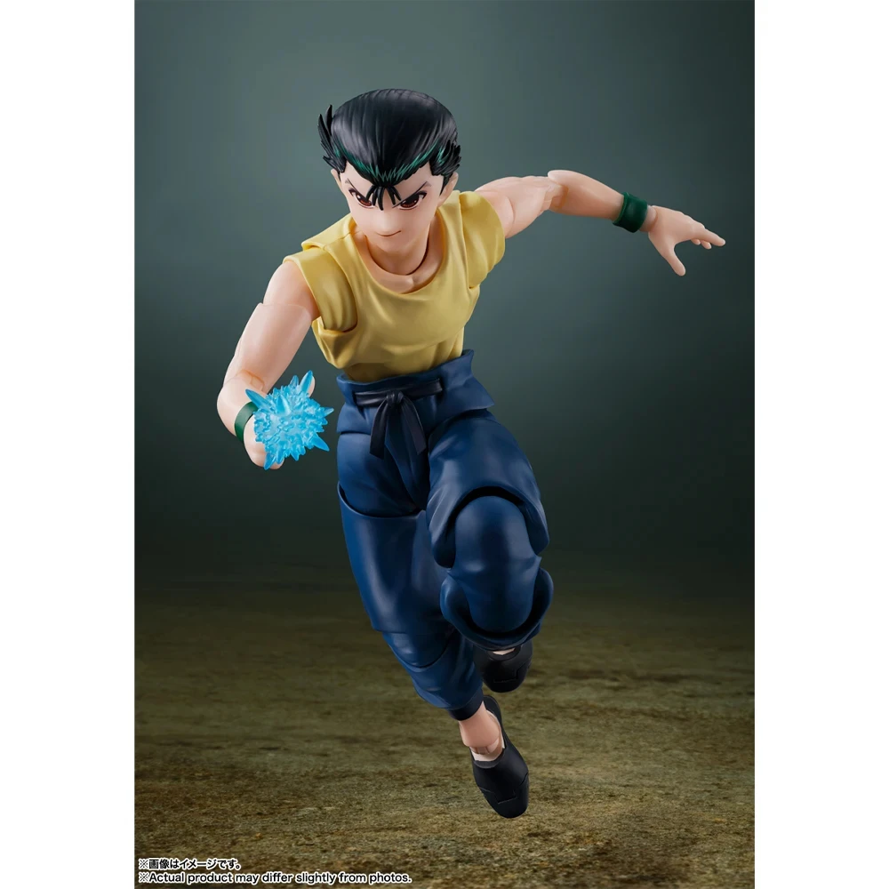 In Stock Original Bandai Shfiguarts Yusuke Urameshi Figure Action Anime Yuyu Hakusho Model Boxed Toys Gift Genuine