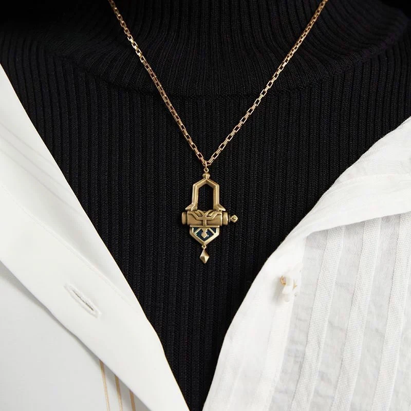 Wanderer Theme Impression Serie Necklace Game Fan Merchandise Niche New Product Clavicle Chain Light luxury Cosplay JewelryGifts