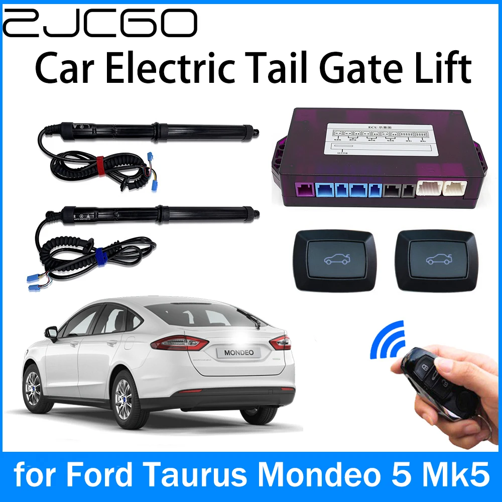 

ZJCGO Car Power Trunk Electric Suction Tailgate Intelligent Tail Gate Lift Strut for Ford Taurus Mondeo 5 Mk5 2022 2023 2024