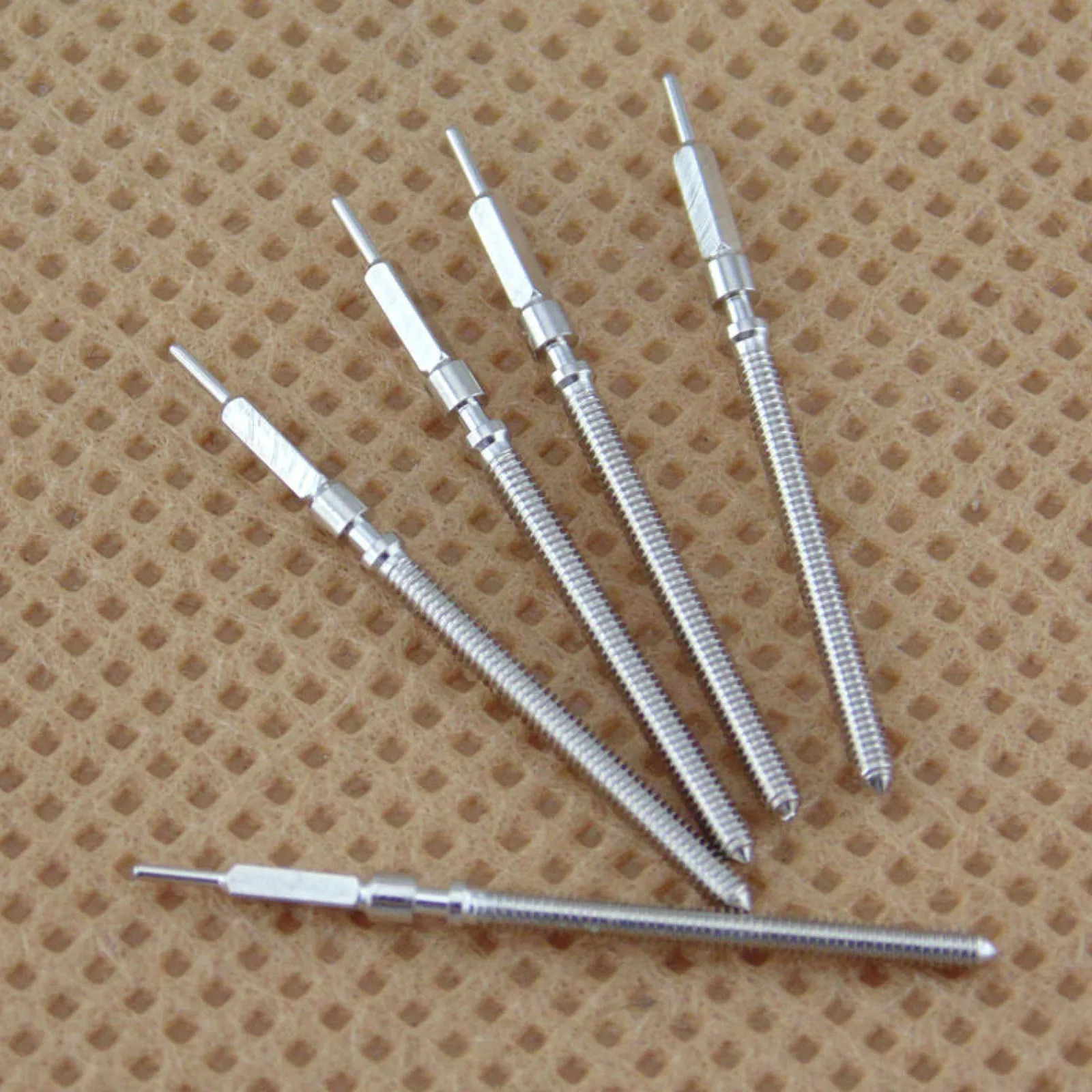 5Pcs Watch Winding Stems For ETA 6497 6498 For Seagull ST36 Watch Movement Accessories Replacement Repair Parts For Watchmakers