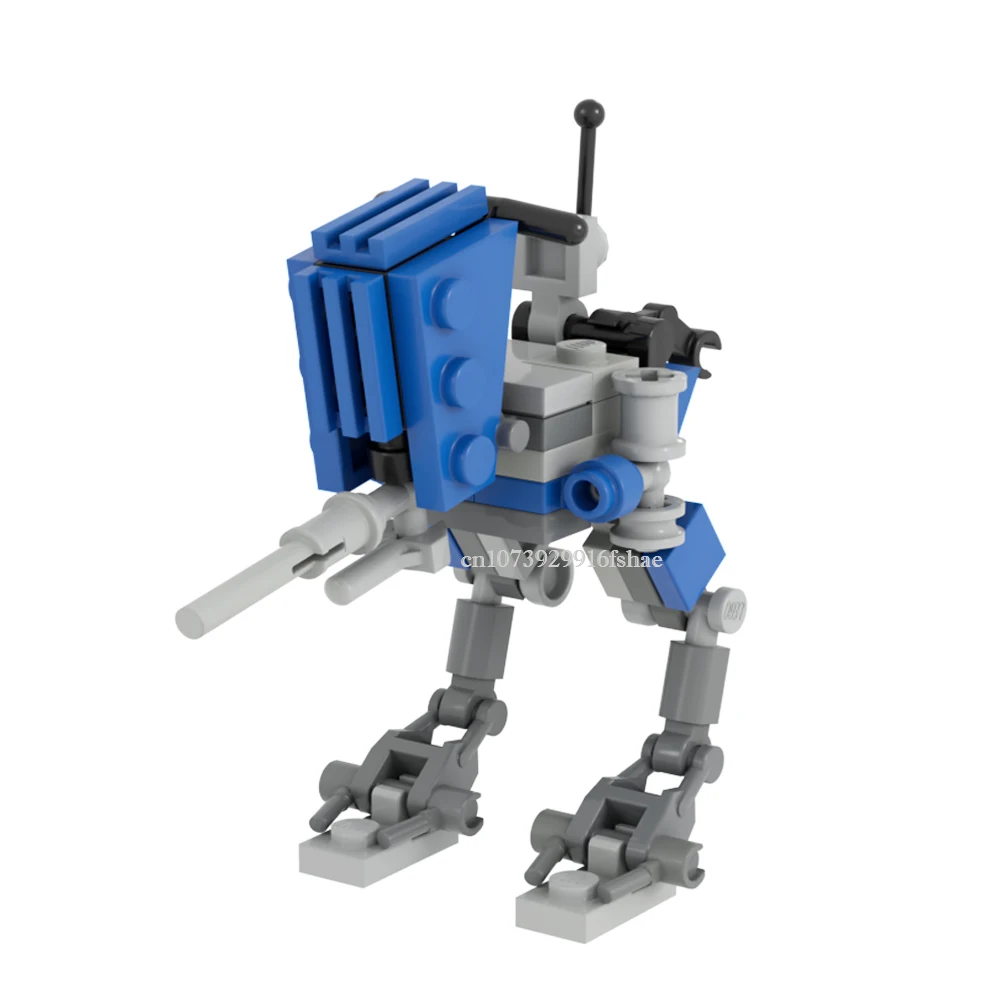 Bloques de construcción de star Movie MOC ATRT para niños, juguete de robot caminante de 49 piezas, regalo de cumpleaños y Navidad