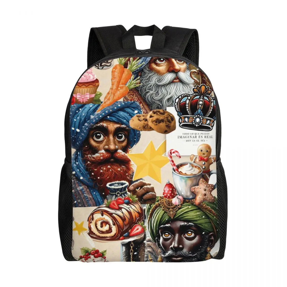 Dia De Los Reyes Magos Backpack for Kids Boys Girls Lightweight Backpacks Bags for Toddlers Preschool