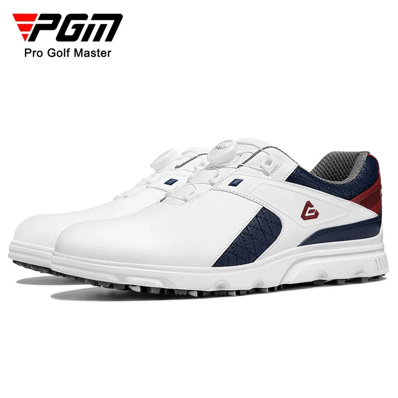 

PGM Men Golf Shoes Knob Shoelaces Anti-side Slip Waterproof Men's Sports Shoes Sneakers XZ291