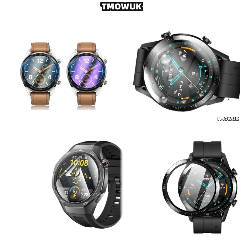 

For Huawei WATCH GT2 GT3 GT4 GT5 Pro Cyber Ultimate 41 42 43 46mm, Dust Repellent Screen Protector