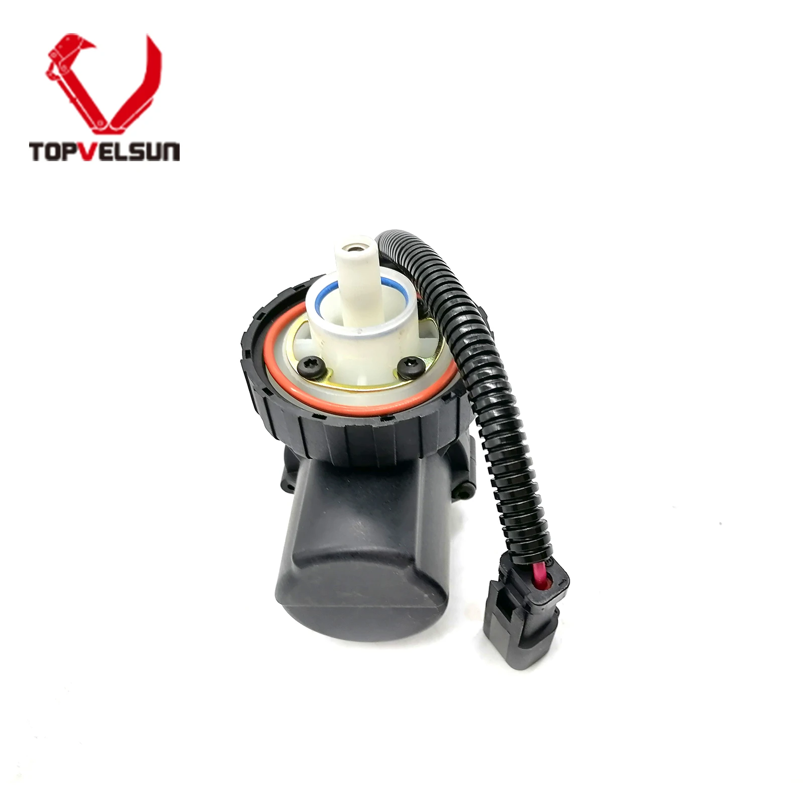 TOPVELSUN 228-9129 249-7669 349-1063 361-9554 12V Electric Fuel Pump Compatible with Caterpillar 252B 414E 416E 420D 422E 424D 4