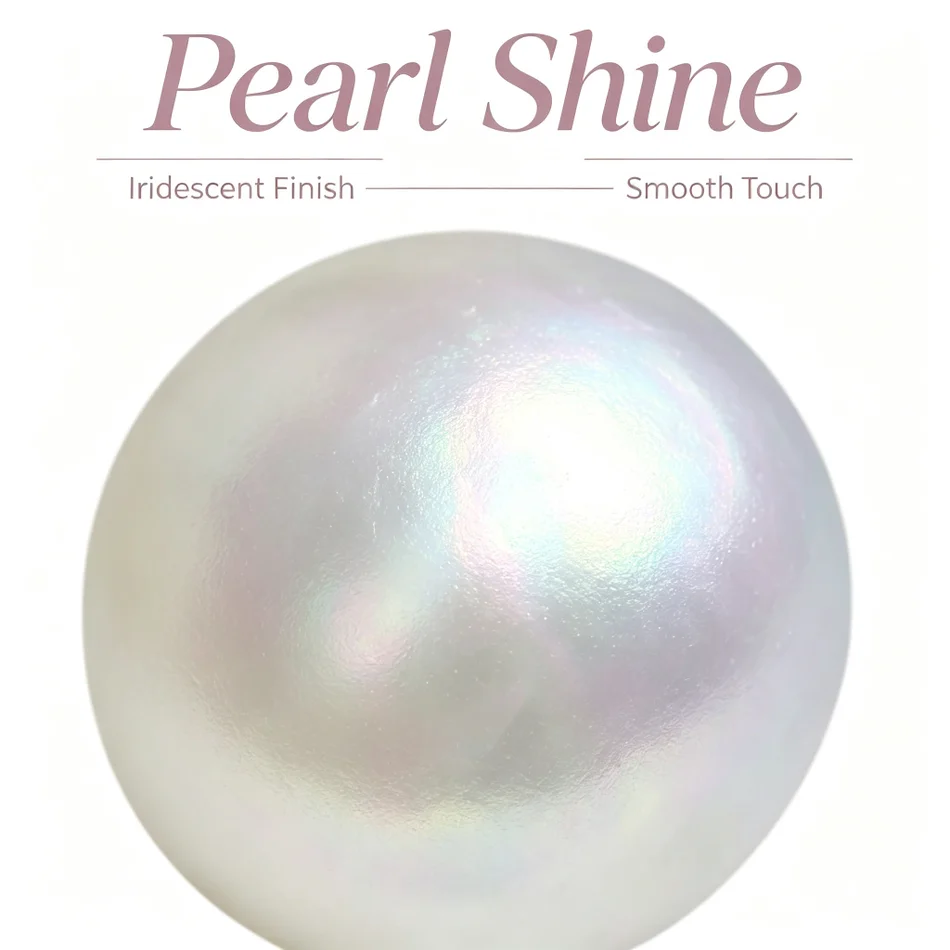 4 Colors Pearl Squishy Ball Coconut Oil Cute Shiny Soft Squeeze Stress Relief Slow Rising Fidget Sensory Toy Moldable Gift