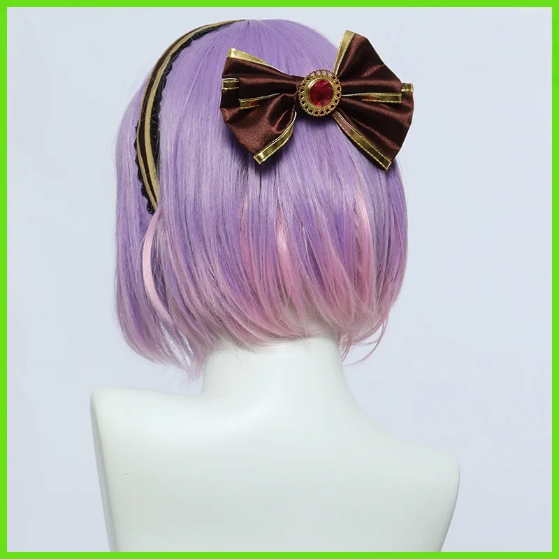 لعبة جميلة ديربي أوغوري قبعة تأثيري حلي هالوين عيد الميلاد لعب الأدوار حفلة كوميدية ميهونو بوربون امرأة حجم S-XXL لوليتا