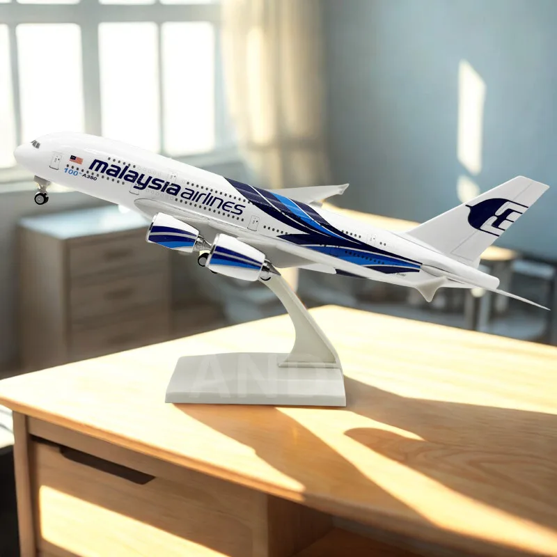 

Детская весы 1/240, серия Airbus A380, модель самолета Airways, 30 см, игрушка-самолет из смолы, детский подарок для украшения коллекции