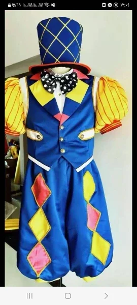 Clown costume Luxury Festival Outfit   Performance Dance Costume Singer Dancer Circus Show Stage Wear