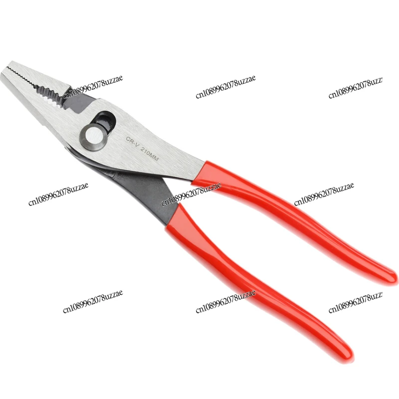 

Carp Pliers 8-inch Fishtail Fish Mouth Pipe Multi-function Labor-saving Self-rebound Flat Mouth High Efficiency and Labor-saving