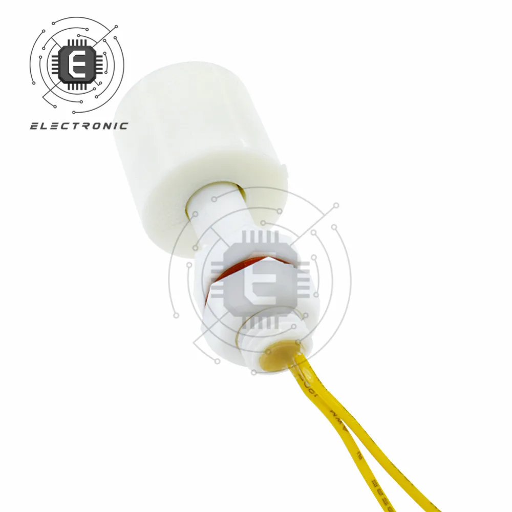 Normally Closed Low Pressure Float Switch Mini PP P45 Tank Pool Water Liquid Level Sensor Vertical Float Switches