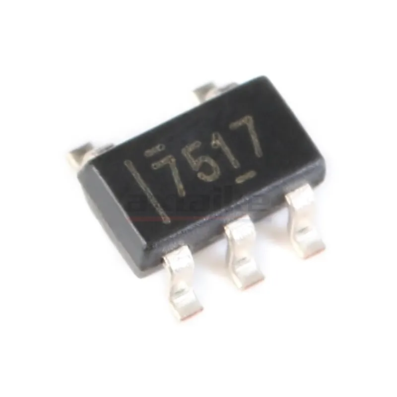 10PCS UCC27517DBVR UCC27517 7517 SOT23-5 SMD Single-Channel High-Speed Low-Side Gate Driver IC Chip