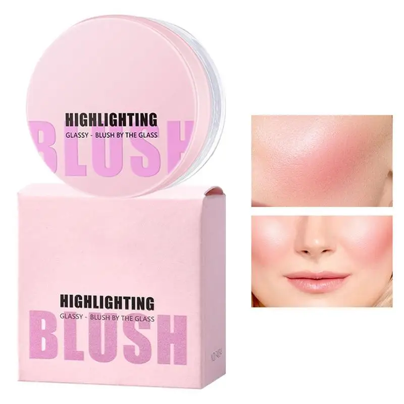 1Pcs Moisturizing Blush Rouge เปลี่ยนสี Blusher สำหรับแก้มและริมฝีปาก Balm Multi ใช้ครีม Liquid Blush กันน้ำ Blush เจล