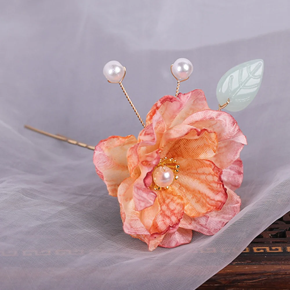 Pearl U-shaped Hairpin The Product Adopts Exquisite Inlay For Wedding Bridal Hair Accessories