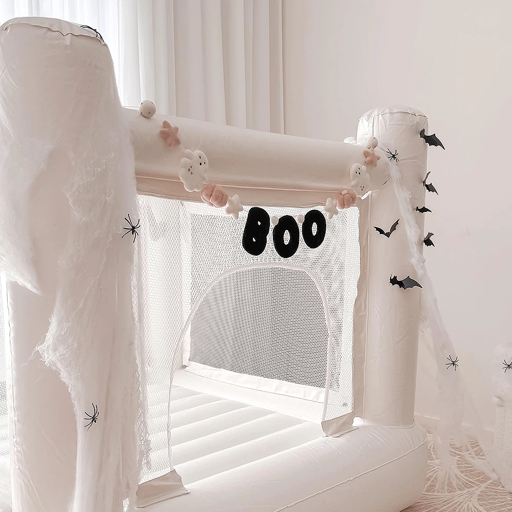 Mini City Bounce House Birthday Gift 1-6 Years Old PVC Mini Inflatable Castle Children's Toy Castle Inflatable Jumping House