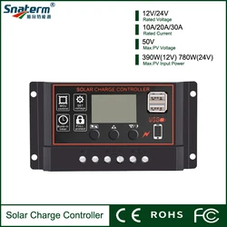 12V 24V10A LCD display dual MOS PWM control solar charge and discharge controller with USB solar controller for solar system use