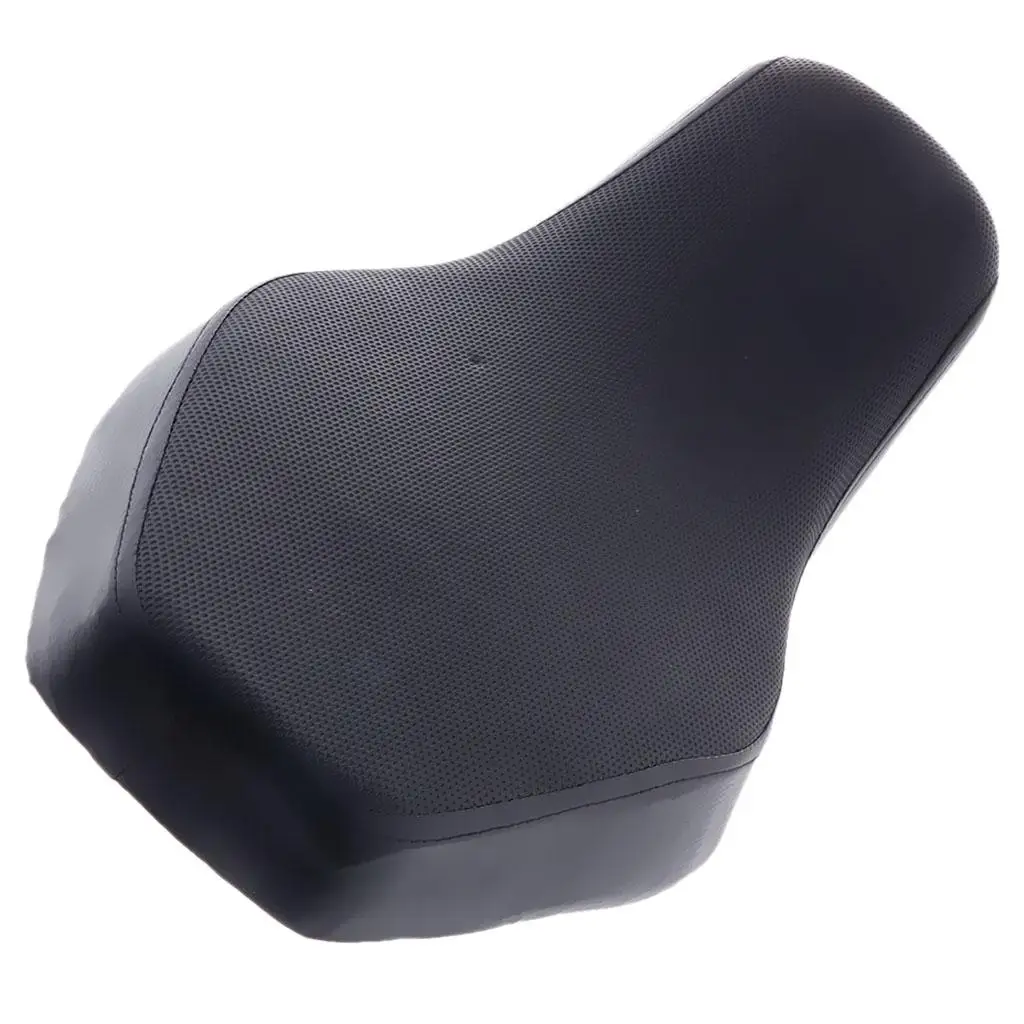 Motorcycle Seat Classic Vintage Padded Flat Bench Cushion Comfort Seat Assembly for Polaris 50CC 110CC 125CC ATV Upgrade