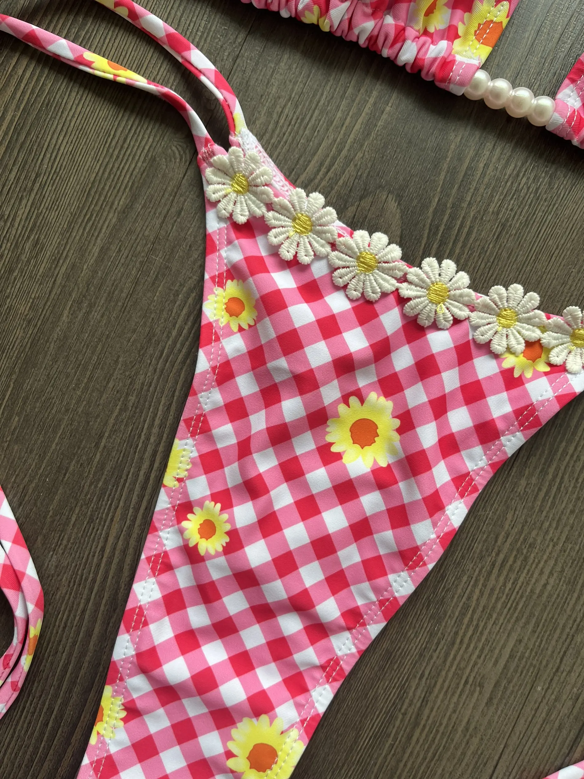 مايكرو البيكينيات 2025 مثير النساء ملابس السباحة الإناث ثونغ مجموعة البكيني Biquini ثوب السباحة طباعة مايوهات بحر