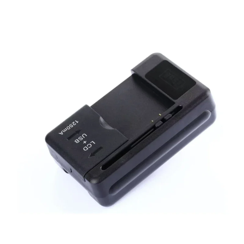 

Mobile 32-55mm Battery Charger Screen US/UK/EU Plug USB Port for Cell Phone Chargers Charging Universal 2 in 1 LCD Indicator