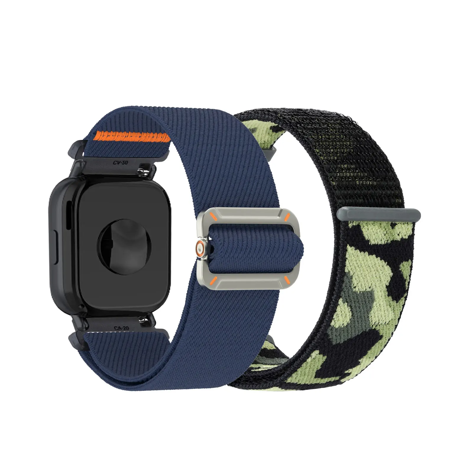 

2pcs Nylon Bands for Xiaomi Redmi Watch 5/Redmi Watch 4/Mi Band 8 Pro/Mi Band 9 Pro Band, Elastic Nylon Sports Strap
