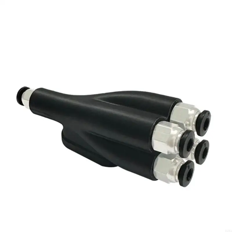 62KA para impresora 3D X1C P1S P1P, adaptador 4 en 1 PTFE, puerto expansión tubería, conexión pieza impresora 3D,