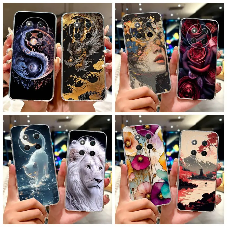 For Honor X9C Case Magic7 Lite Luxury Fashion Painted Cover Soft Silicone Phone Case For Honor Magic 7 Lite HonorX9C Smart Shell